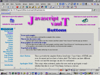 Javascript Vault Screenshot